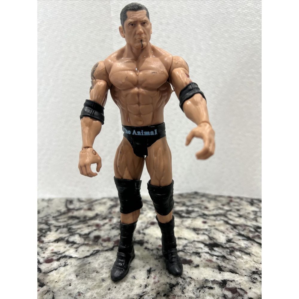 2011 Mattel WWE Dave Batista The Animal 7" Wrestling Action Figure